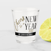 Cheers To A New Year - Customize (Any Event) Schnapsglas (Vorderseite)