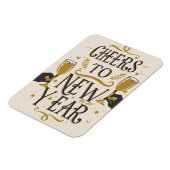 Cheers to a new year magnet (Linke Seite)