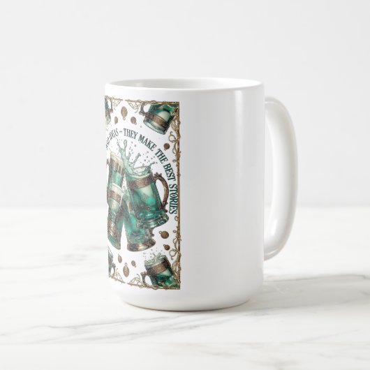 Cheers to Bad Ideas Tankards Graphic Tee Kaffeetasse (VorderseiteRechts)