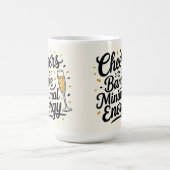 Cheers to bare minimal energy  kaffeetasse (Mittel)