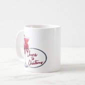 Cheers to Christmas Kaffeetasse (Vorderseite Links)