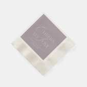 Cheers to Love Elegant Wedding Serviette (Ecke)