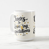 Cheers to lowering expectations kaffeetasse (Vorderseite Links)