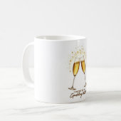 Cheers to Sparkling 2026 Mug Kaffeetasse (Vorderseite Links)