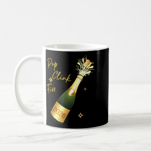 Cheers To The New Year 2026 Champagne Drinking Par Kaffeetasse (Links)