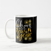 Cheers To The New Year 2026 Firework Happy New Yea Kaffeetasse (Links)