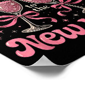 Cheers To The New Year 2026 Nk Celebration Gift  Poster (Ecke)