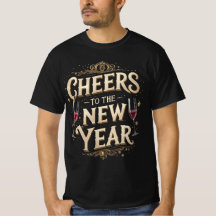 Cheers to the New Year Graphic