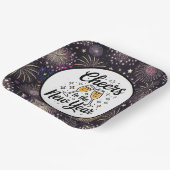 Cheers To The New Year  Pappteller (Gewinkelt)