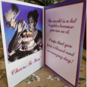 Cheers To You Birthday Cake Greeting  Karte