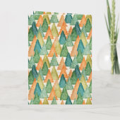 Cheers trendiger weißer Schriftart Neujahr Feiertagskarte (Rückseite)