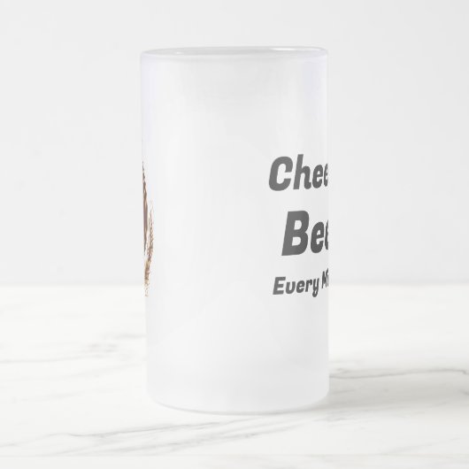 Cheers Vassel Mattglas Bierglas (Mittel)