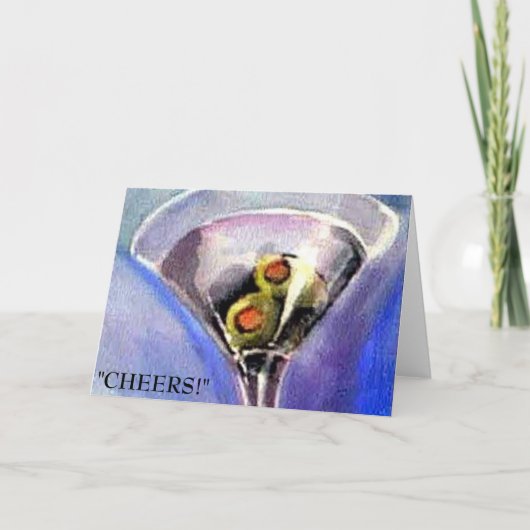 "CHEERS!" Von Karen J. Layer Karte (Vorderseite)