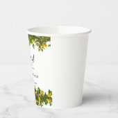 Cheers Wedding Lemons Geschirr & Dekoration Pappbecher (Links)