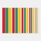 Cheery All-Age Polka Dot and Stripes Geschenkpapier Set (Vorderseite 3)