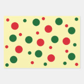 Cheery All-Age Polka Dot and Stripes Geschenkpapier Set (Vorderseite 2)