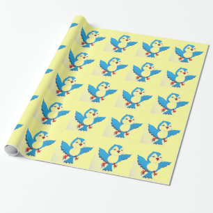 Cheery Bird Geschenkpapier