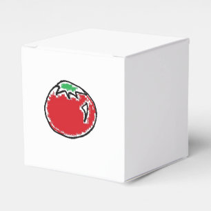 Cheery Cherry Tomato Cartoon Geschenkschachtel