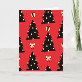 Cheery Christmas tree card Karte (Vorderseite)