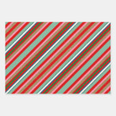 Cheery Christmas Wishes Wrapping Paper Geschenkpapier Set (Vorderseite 2)