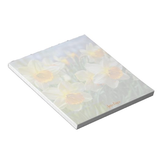 Cheery Daffodils Notizblock (angewinkelt)
