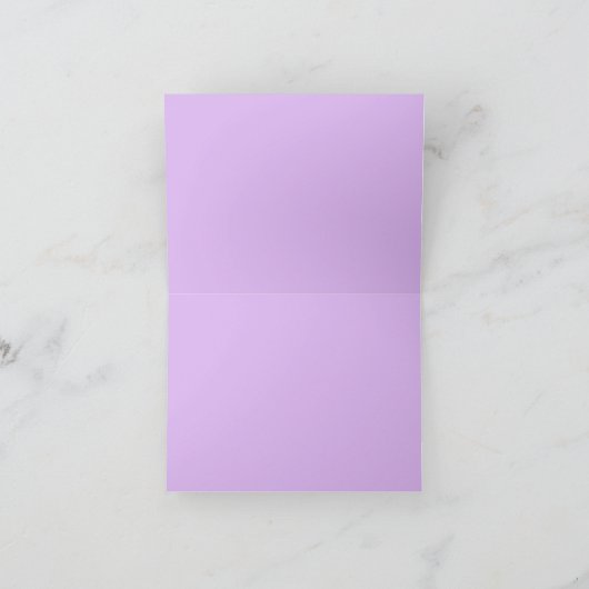 Cheery Lighthouse Lavender Dankeschön Karte (Innenseite)