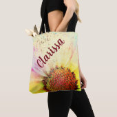 Cheery Pastel Sunflower Tasche (Von Nahem)