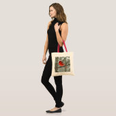 Cheery Red Kardinal Tote Bag Tragetasche (Vorderseite (Model))