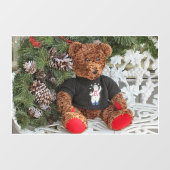 Cheery Tedd Fensteraufkleber (Blatt)