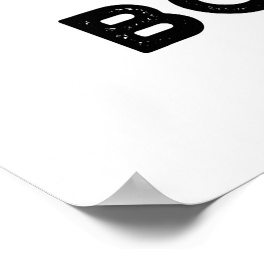 Cheese Boo ger Funny Ghost Cheeseburger Pun Poster (Ecke)