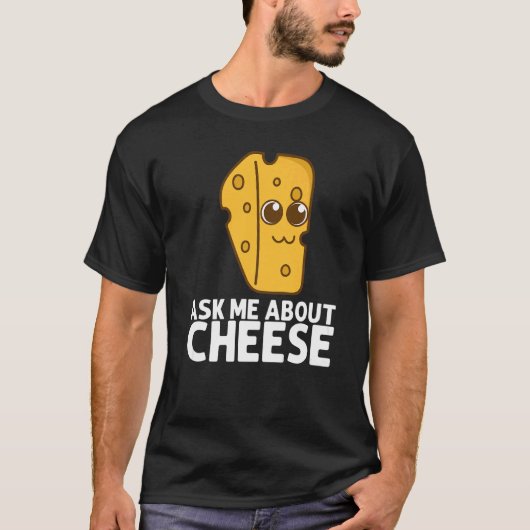 Cheese Cheddar Dairy Product Men Women T-Shirt (Vorderseite)