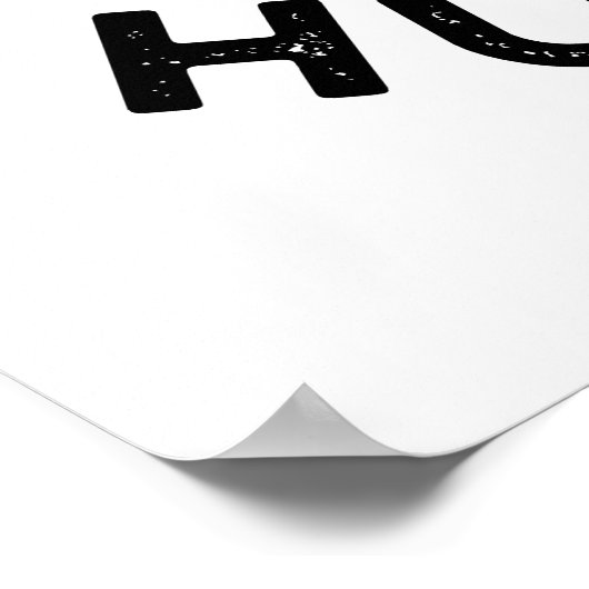 Cheese Cheese Hurray Funny Cheese Puff Poster (Ecke)