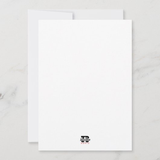 Cheese Fondue Feiertagskarte (Rückseite)