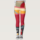 Cheese Fondue Leggings (Vorderseite)