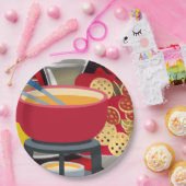 Cheese Fondue Pappteller (Party)