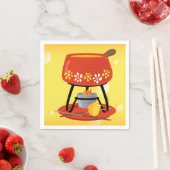 Cheese Fondue Serviette (Beispiel)