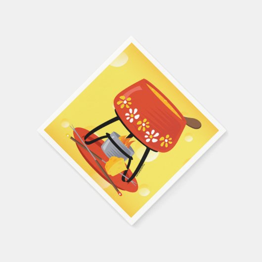 Cheese Fondue Serviette (Ecke)