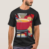 Cheese Fondue T-Shirt (Vorderseite)