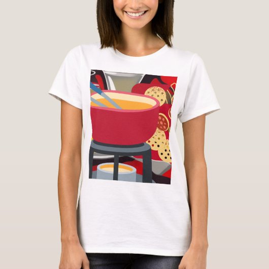 Cheese Fondue T-Shirt (Vorderseite)
