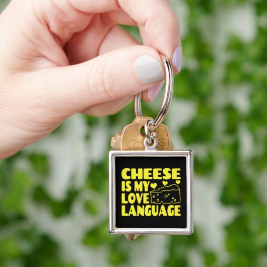 Cheese is My Love Language - Chesse Lovers   Schlüsselanhänger (Hand)