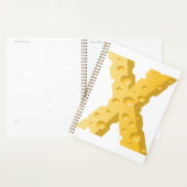 Cheese Letter X Typography Planer (Anzeige)