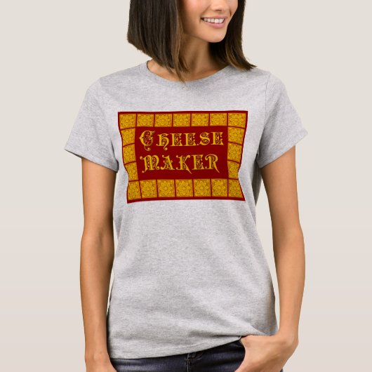 Cheese Maker Cooking T - Shirt (Vorderseite)