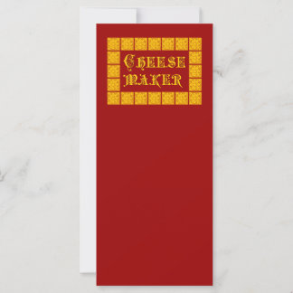Cheese Maker Vintag Kitchart