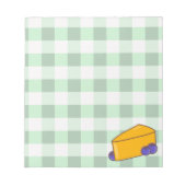 Cheese Notepad Notizblock (Vorderseite)