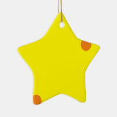 Cheese Yeellow Keramik Ornament (Rechts)