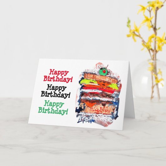 Cheeseburger #170229 karte (Gelbe Blume)