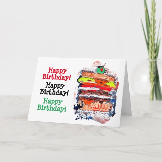 Cheeseburger #170229 karte (Vorderseite)