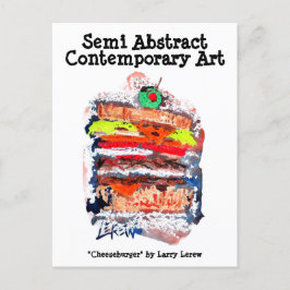 Cheeseburger #170229 Postkarte