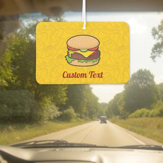 Cheeseburger Autolufterfrischer