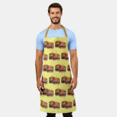 Cheeseburger Burger Hamburger Slider Bar Food App Schürze (Getragen)